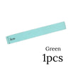 A light mint green lace wig edge band measuring 3cm long.