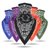 Colección de gaiteros y balaclavas multifuncionales en varios colores: púrpura, azul, negro, naranja y oliva