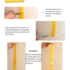 Demonstration of trimming and heating techniques for synthetic hair extensions.