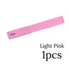 A pink lace wig edge band measuring 3cm long.