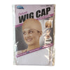 Packaging for a Deluxe Wig Cap featuring a woman's face and a light beige wig cap.