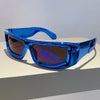 Y2K Metallic Rim Sunglasses