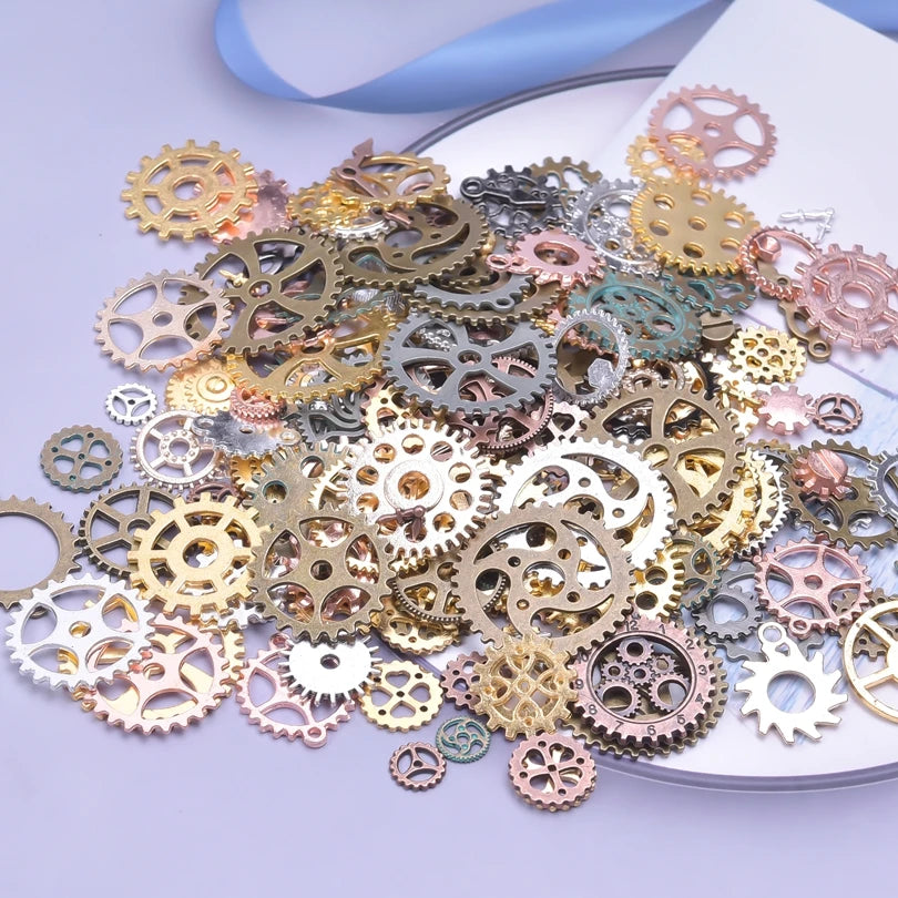 Steampunk Alloy Charm Set (20 Pcs)