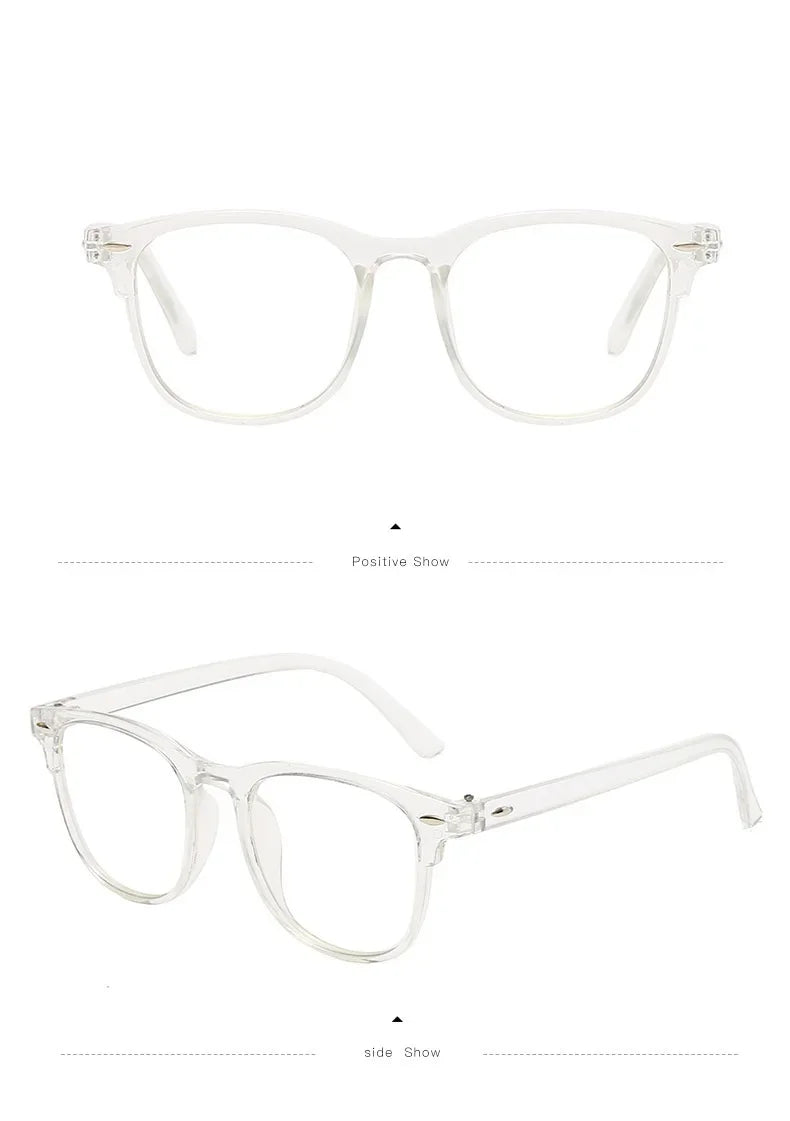 Classic Transparent Anti-Blue Light Eyeglasses