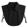 Black detachable decorative collar for shirts and sweaters
