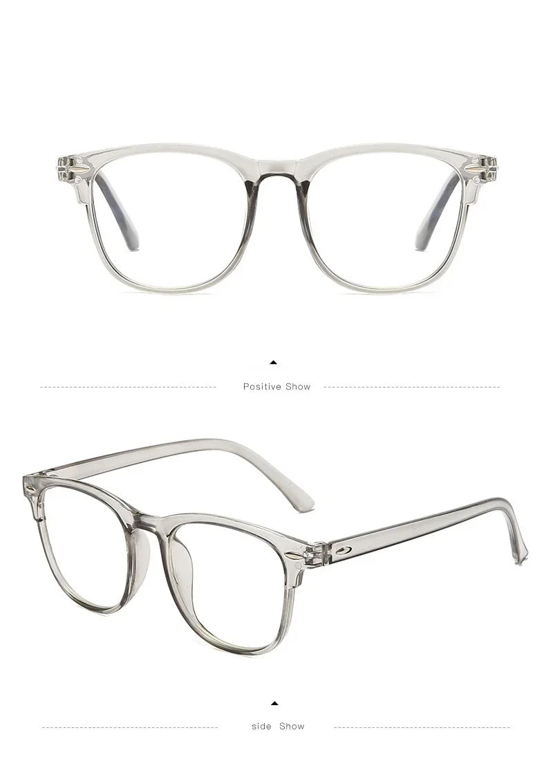 Classic Transparent Anti-Blue Light Eyeglasses