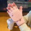 Stretchable Knitted Gloves for Writing and Typing