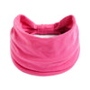 Pink boho knot headwrap hair band for women