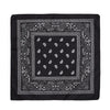 Unisex Black Fashion Bandana Scarf