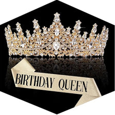 Crystal Queen Tiara Hair Accessory