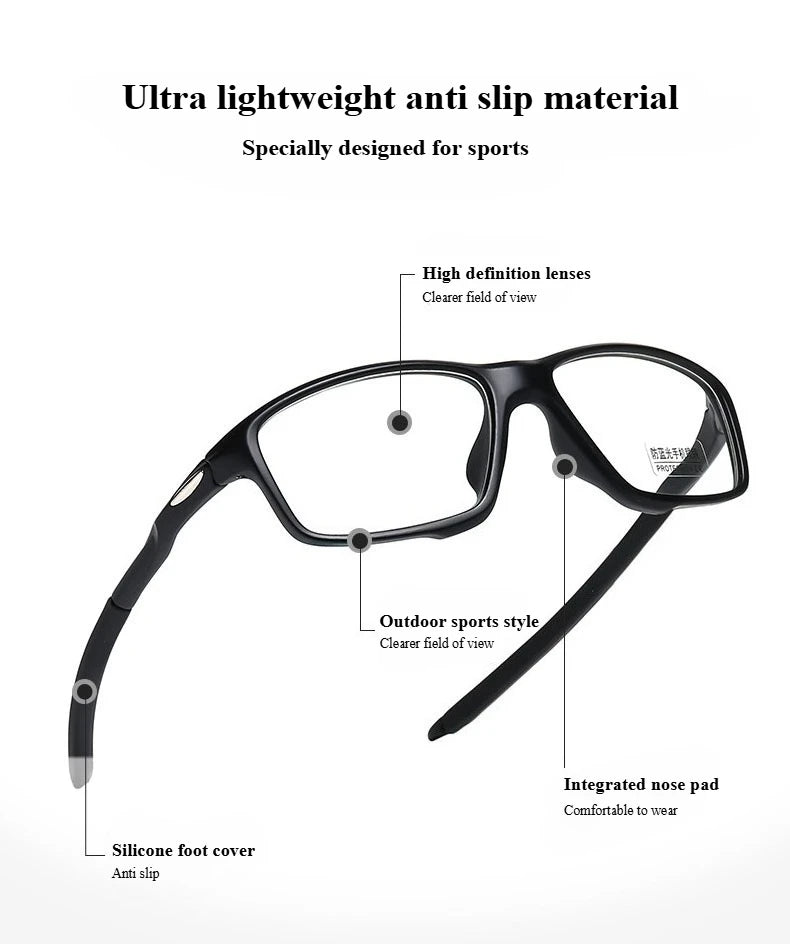 A pair of black photochromic dual-light reading glasses shown against a white background.