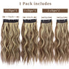 A set of five synthetic ombre hair clips in various lengths and shades, including 4, 3, and 2 clips.