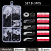 Set B (Mix) of silicone ear grip hooks for glasses and sunglasses in various sizes and shapes