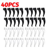 40 pieces of silicone anti-slip ear hooks for eyeglasses