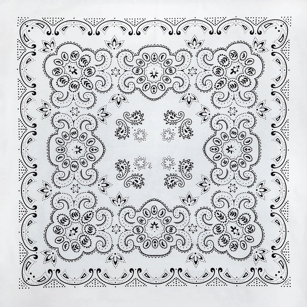 Black line art pattern of ornate floral and scroll designs on a white background