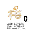 Gold plated Virgin Mary and cross charms for jewelry making with dimensions 0.5 inch length and 0.6 inch width