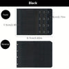 Black adjustable bra extender straps showing the front and reverse views.