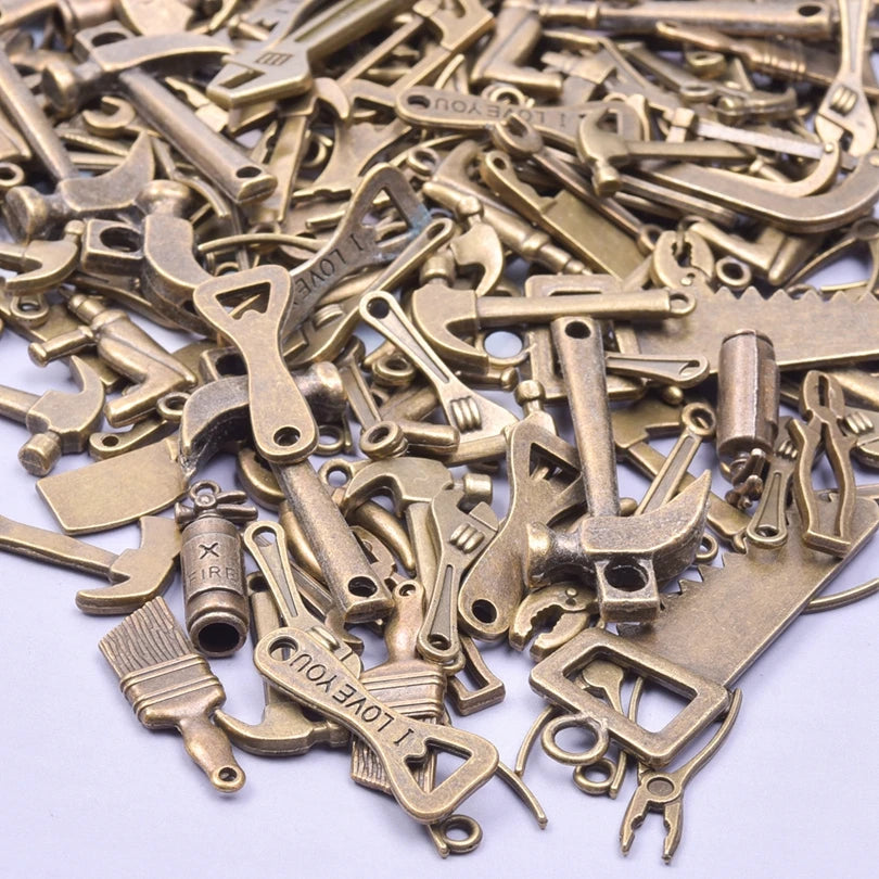 Steampunk Alloy Charm Set (20 Pcs)