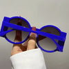 Round Double Color Fashion Sunglasses