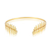 Gold leaf headband featuring delicate olive leaves for bridal or party wear