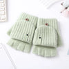 Stretchable Knitted Gloves for Writing and Typing