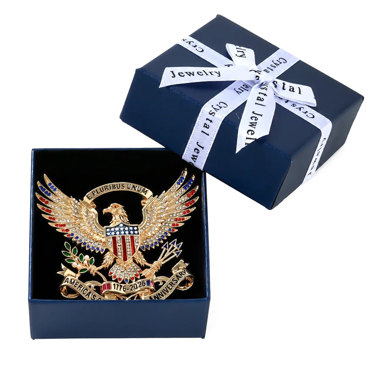 Patriotic Anniversary Lapel Pin Brooch