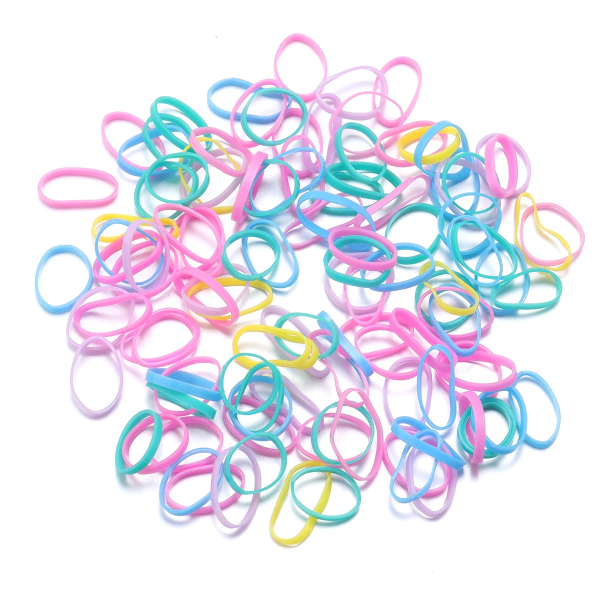 Colorful Elastic Hair Ties for Girls