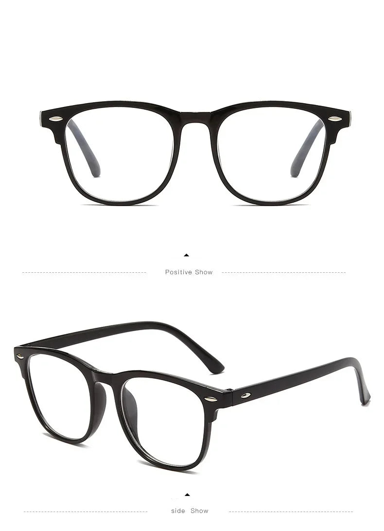 Classic Transparent Anti-Blue Light Eyeglasses