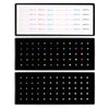 A set of fashion crystal stainless steel nose stud piercing jewelry.