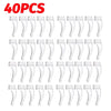 40 pieces of silicone anti-slip ear hooks for eyeglasses