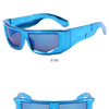 Y2K Metallic Rim Sunglasses