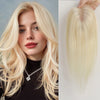 12 Inch Light Brown Blonde Ombre Lace Base Hair Topper
