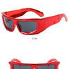 Y2K Metallic Rim Sunglasses