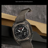 A close-up shot of a dark gray Skmei Sport Style watch with a textured band and a black face, resting on a wooden surface.