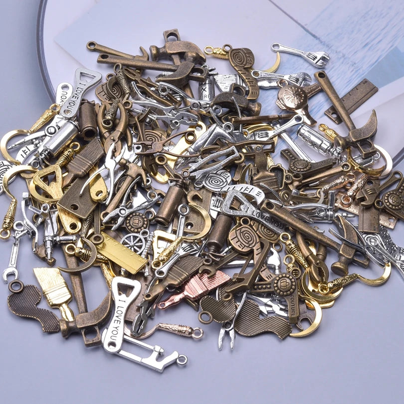 Steampunk Alloy Charm Set (20 Pcs)