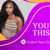 A promotional image featuring models wearing a premium Brazilian human hair bob wig with colorful hair extensions.