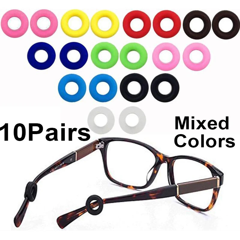 Anti-Slip Silicone Eyeglass Ear Hooks