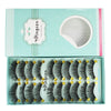 Box of Dingsen handmade 3D mink false eyelashes with gold accents
