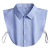 Light blue universal fake collar for formal wear shirt