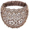 Crystal Pearl Floral Beaded Headband