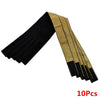 Cintas elásticas ajustables para bordes de peluca en colores negro y dorado