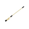 Goldfarbenes Präzisionsarmband-Verbindungstool mit schwarzen Griffen.