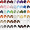 Colección de pelucas de varios colores y estilos para cosplay, con cabello sintético.