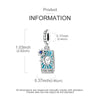 A sterling silver charm featuring a sun motif on an oval pendant.