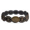 Bohemian PU Leather Wide Waist Belt