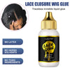 Flüssiges Haarkleber Luxfume Lace Glue in Goldverschluss und schwarzer Etikette
