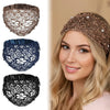 Crystal Pearl Floral Beaded Headband