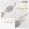 Ceinture à chaîne en métal argenté pour bijoux western