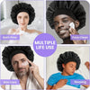 Bonnet en soie satinée utilisé pour le bain, le nettoyage du visage, les soins de la peau et le sommeil.