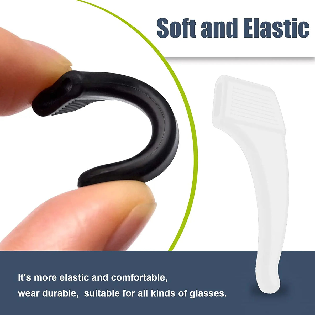 Anti-Slip Silicone Eyeglass Ear Hooks